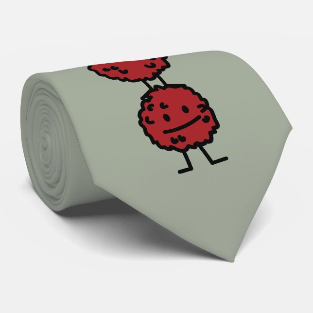 Gravata Meatball dos Meatballs empilhado sobre se (Rolled)