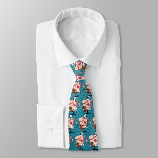 Gravata Médico Médico Tie (Amarrado)