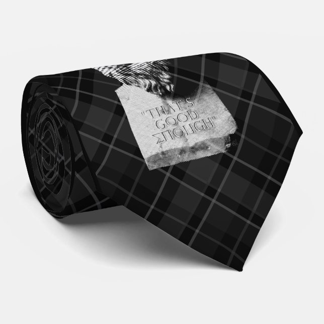 Gravata Mediocretes (Filósofo do Mediocre) (Rolled)