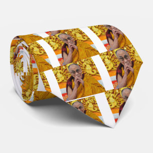 Gravata Meditação budista do budismo de Dalai Lama Buddh