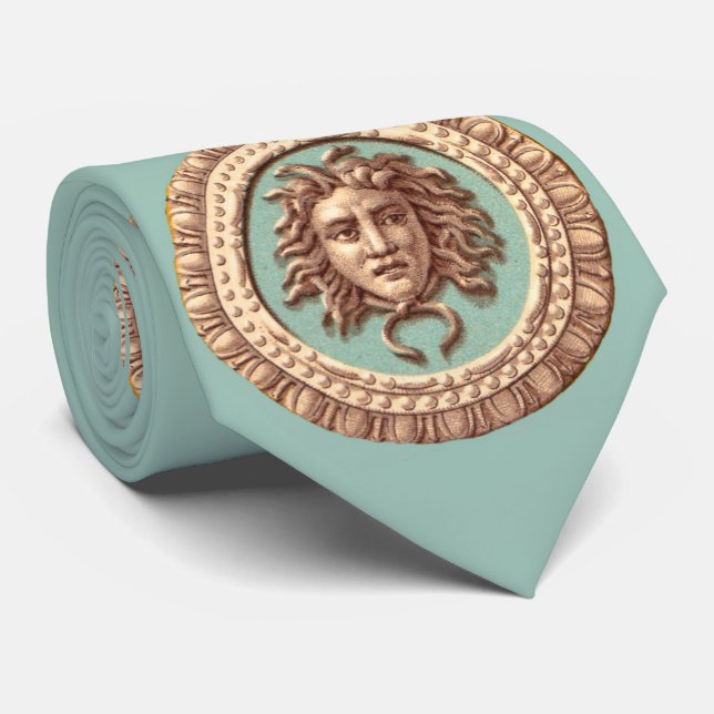 Gravata Medusa print  (Rolled)
