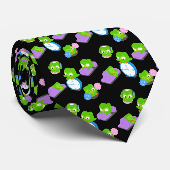 Gravata Meias Duo Pattern Crew (Rolled)