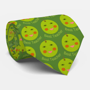 Gravata Melhor Professora Feliz Tie Apple