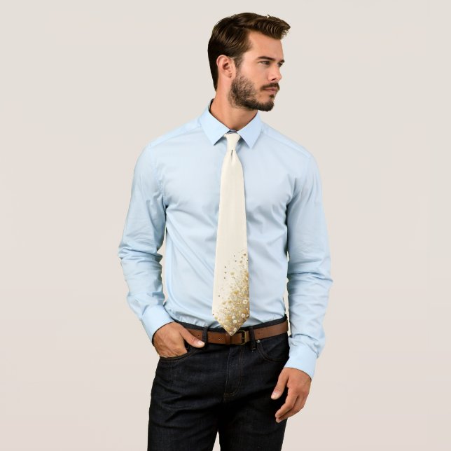 Gravata Melissa & Floral Cream Masculino (In Situ)