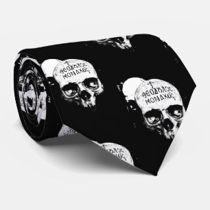 Gravata Memento Mori Neck Tie