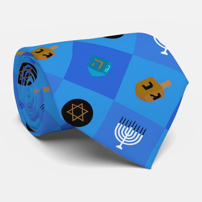 Gravata Menorah dreidels (Rolled)