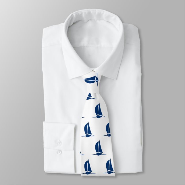 Gravata Mens Sailboat Tie (Amarrado)