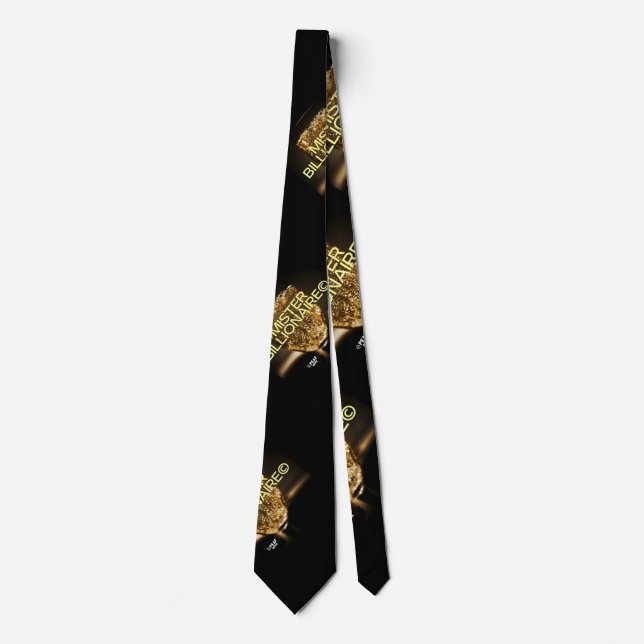 Gravata MENTE DINHEIRO por PAZ DOVE © Billionário (Frente)