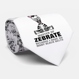 Gravata Mestre em Zebrate, Zebra