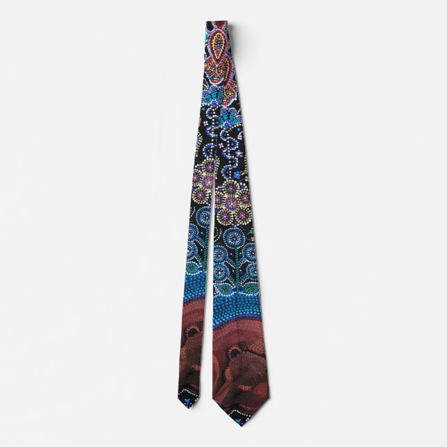 Gravata Métis Floral Tie "Esperando Por Primavera" (Verso)