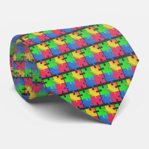 Gravata Micro Puzzle – Mosaico Digital