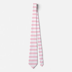 Gravata Milhares de Pink e White Stripes