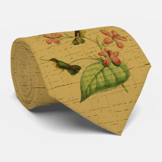 Gravata Milo Dale Bird Collection - Milo Hummingbird Tan