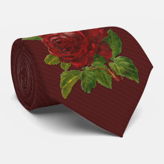 Gravata Milo Dale Rosa Maroon Strited Men's Necktie