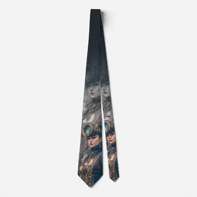 Gravata "Minion Steampunk Female:   (Frente)