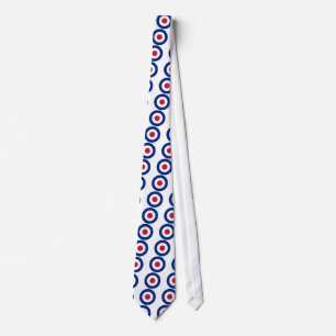 Gravata MOD Blue Red and White Tie Ofertas Casuais MOD