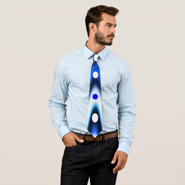 Gravata Moda azul escura para homens (In Situ)