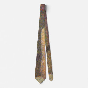 Gravata Modelo de costas por Georges Seurat, Arte Antigo