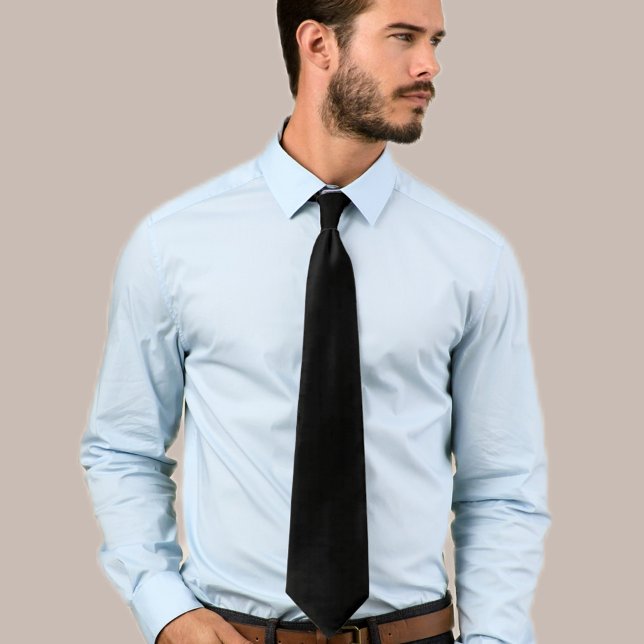 Gravata Modern Black Tie - Elegant and Simple Design  (Criador carregado)