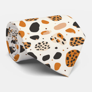 Gravata moderna e colorida do pescoço de impressão