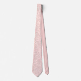Gravata Moderno branco & rosa