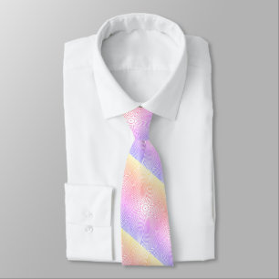 Gravata MODERNO BRANCO & ROXO CLARO & FOFO Rmdesignflo55