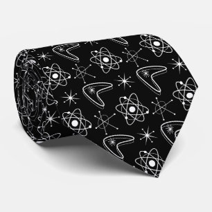 Gravata Molho de Natal Moderno da MOD Atômica MCM Negro