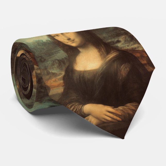 Gravata Mona Lisa (Rolled)