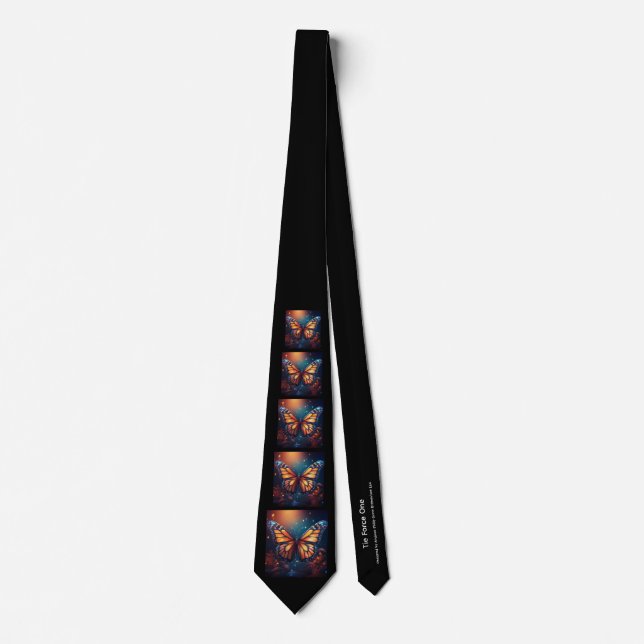 Gravata Monarch Butterfly Necktie (Frente)