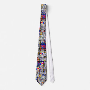 Gravata Mondrian encontra o laço do Grunge