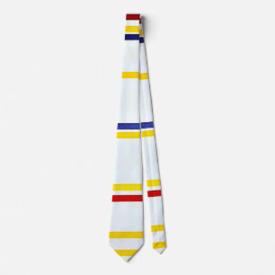 Gravata Mondrian - Nova York I, arte abstrata