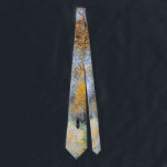 Gravata Monet - A Avenida<br><div class="desc">Pintura de arte,  A Avenida,  de Claude Monet</div>