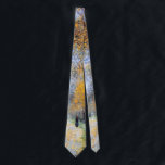 Gravata Monet - A Avenida<br><div class="desc">Pintura de arte,  A Avenida,  de Claude Monet</div>