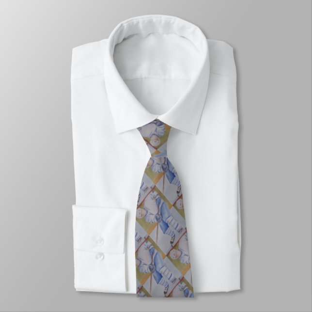 GRAVATA MONOGRAMA HOCKEY PLAYER TIE (Amarrado)