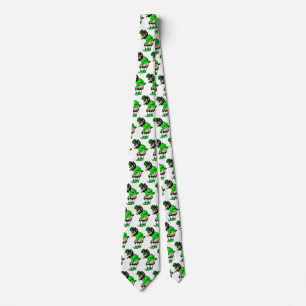 Gravata Mooning Leprechaun Tie