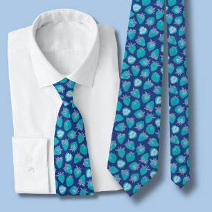 Gravata Morango Azul