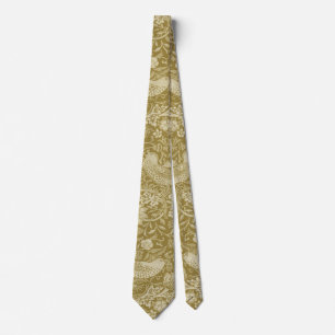 Gravata Morango Ladrão Dourado, William Morris