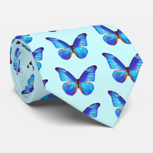 Gravata Morpho Butterfly