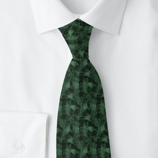 Gravata Mosaico Verde Caçador (Criador carregado)
