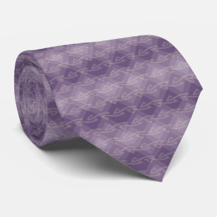 Gravata Motif Roxo Elegante Strike