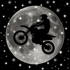Gravata Motocicleta sobre o esporte Moon