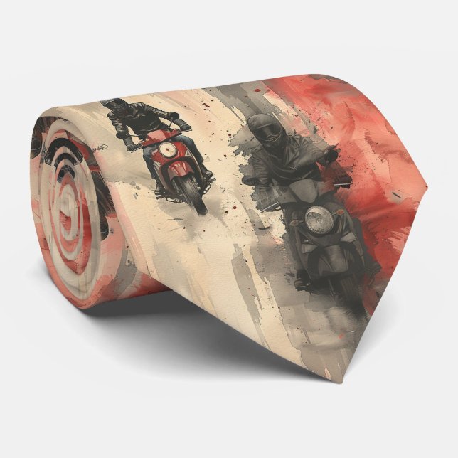 Gravata Motociclos, motociclos, corridas, motocicletas (Rolled)