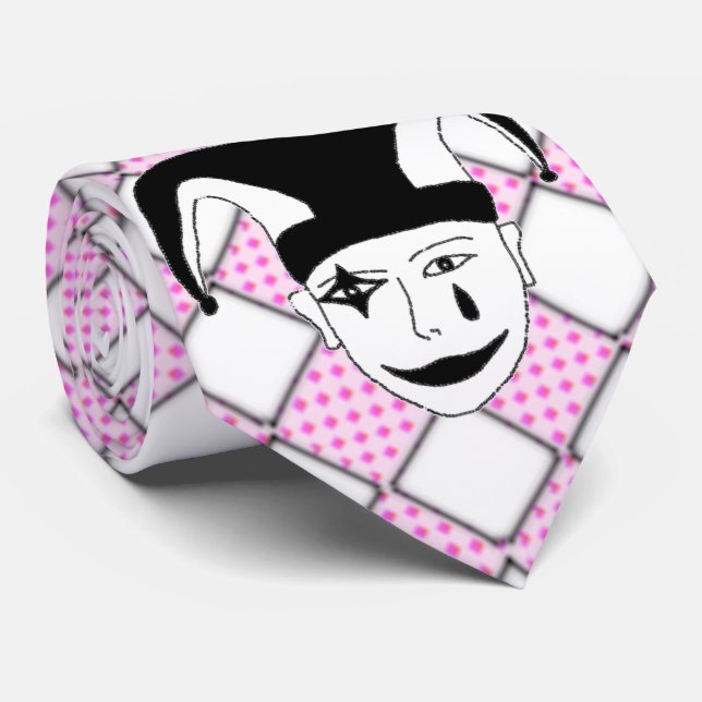 Gravata MTJ Checkered (Rolled)