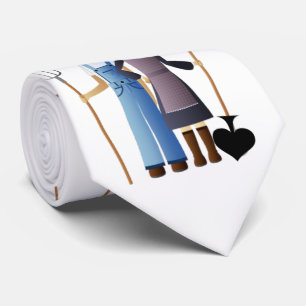 Gravata Mulher do fazendeiro Rainha de Espadas Thunder_Cov