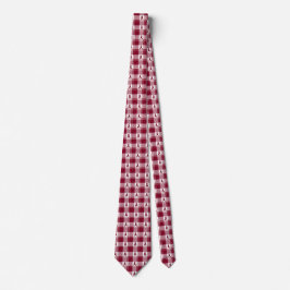 Gravata Multiple Myeloma Cancer Awareness Plaid Burgundy