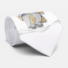 Gravata Mumbas escandinavos subindo gnomo e neve