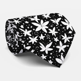 Gravata Mundo Mágico das Fadas Estrelas