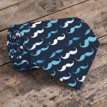 Gravata Mustache Pattern Necktie Tie<br><div class="desc">This stylish necktie features a playful mustache pattern,  making it a unique and memorable accessory for any dapper gentleman. Perfect for adding a touch of personality to your everyday look or as a thoughtful gift for the men in your life.</div>