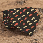 Gravata Mustache Pattern Necktie Tie<br><div class="desc">This stylish necktie features a playful mustache pattern,  making it a unique and memorable accessory for any dapper gentleman. Perfect for adding a touch of personality to your everyday look or as a thoughtful gift for the men in your life.</div>
