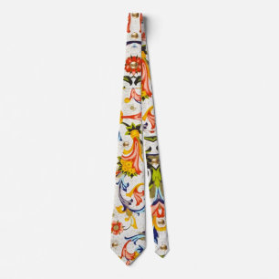 GRAVATA NADAÇOS FLORAIS, FLORES